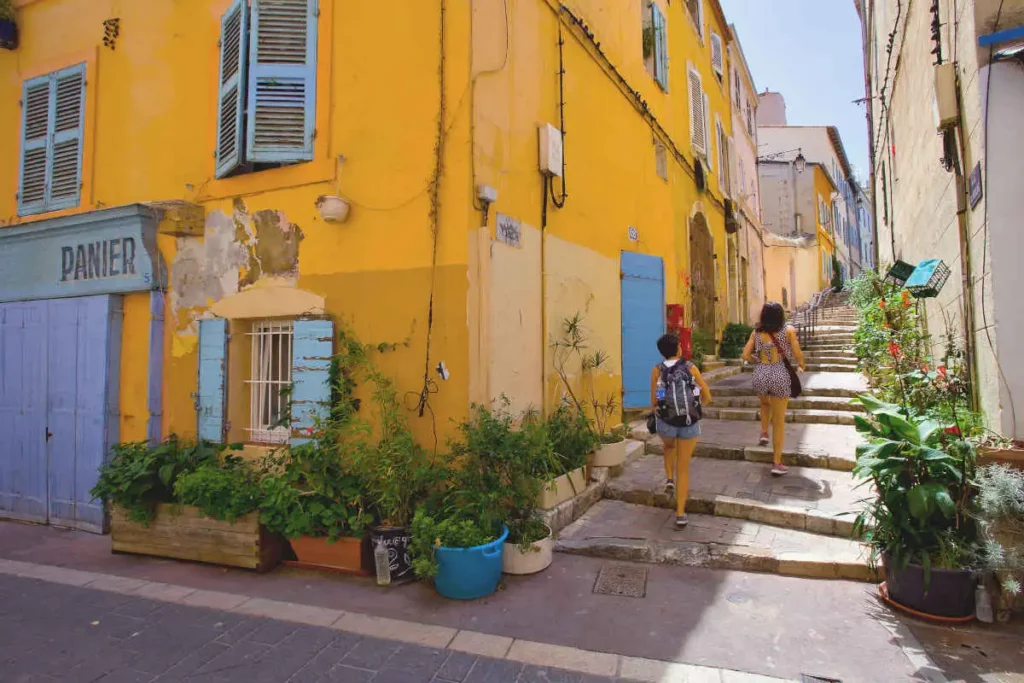 Quartier Le Panier à Marseille