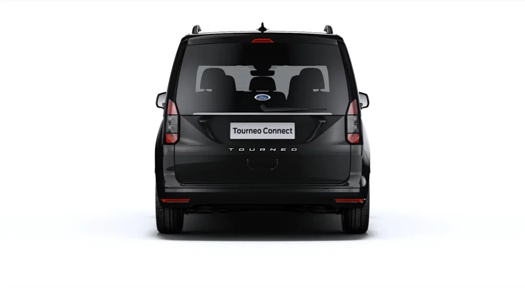 VBM : FORD Tourneo Connect TPMR 3+1 Noir Intense DSG7 vue de derrière