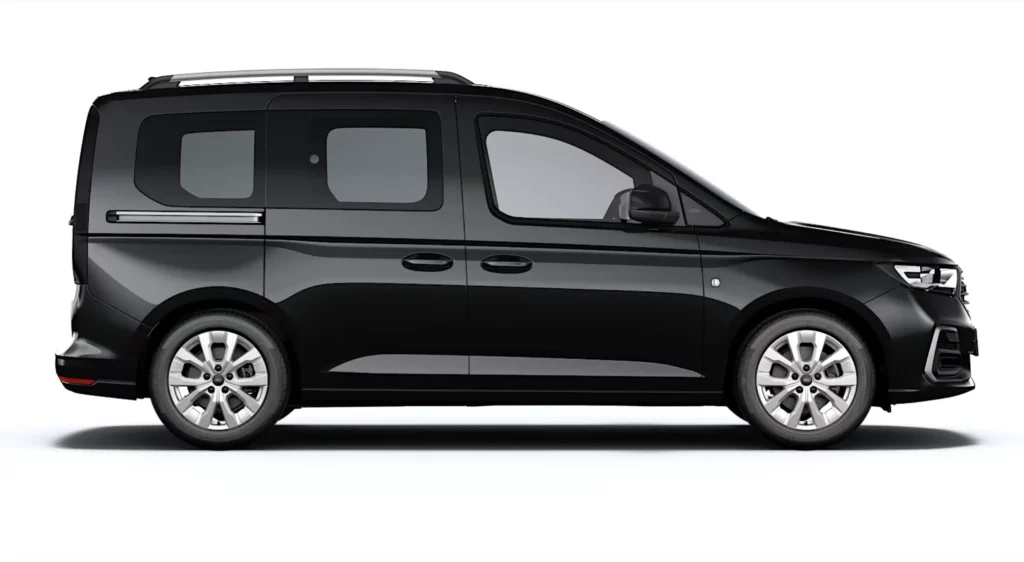 VBM : FORD Tourneo Connect TPMR 3+1 Noir Intense DSG7 vue de droite