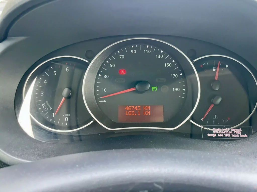 VBM : Renault Kangoo TPMR 3+1 Compteur