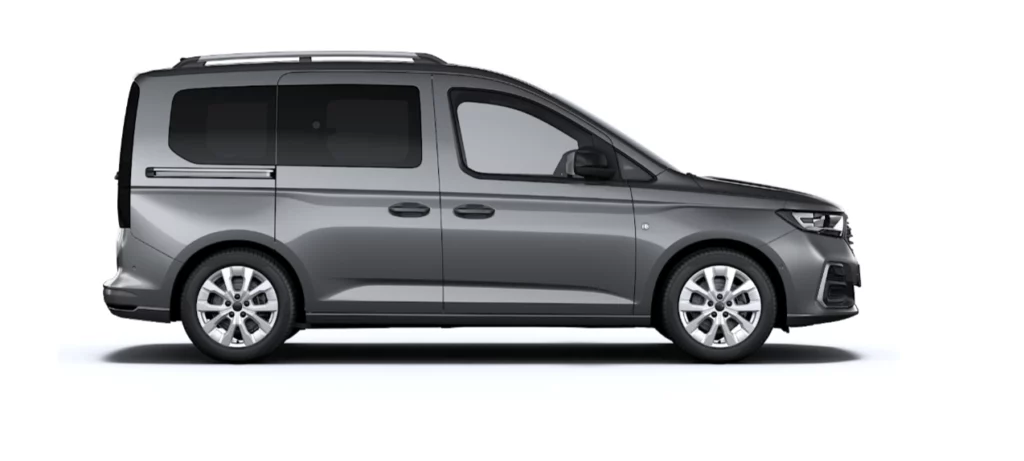 VBM : FORD Tourneo Connect TPMR gris graphite finition Titanium vue côté droit