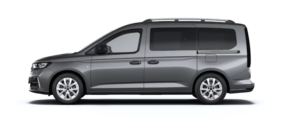 VBM : FORD Tourneo Grand Connect TPMR gris graphite finition Titanium vue du côté gauche