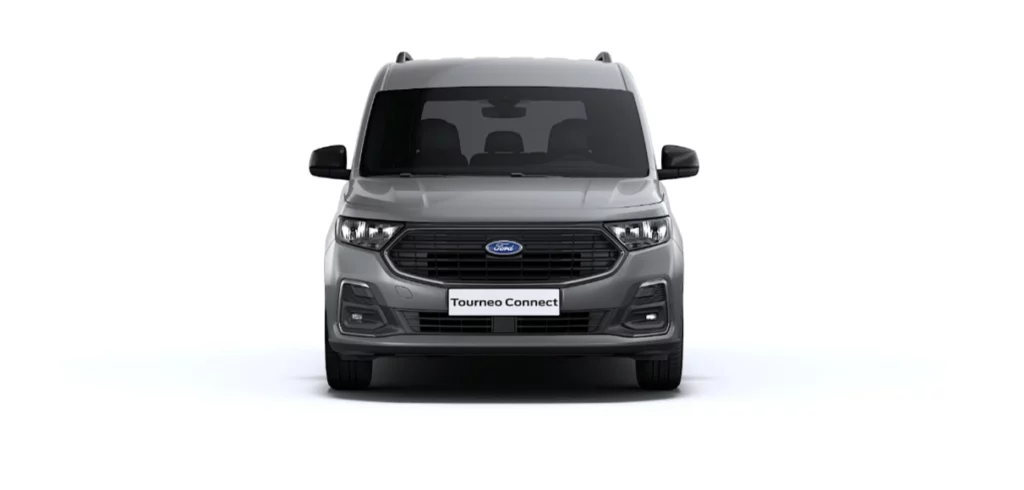 VBM : FORD Tourneo Connect TPMR gris graphite finition Titanium vue de la face avant