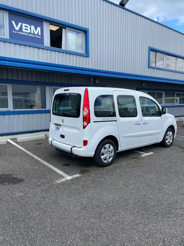 VBM : RENAULT Kangoo TPMR 3 + 1 blanc 2011 Pepite arrière droit