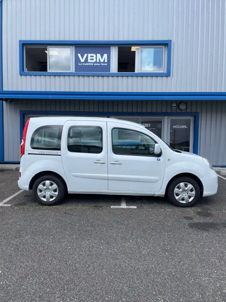 VBM : RENAULT Kangoo TPMR 3 + 1 blanc 2011 Pepite côté droit