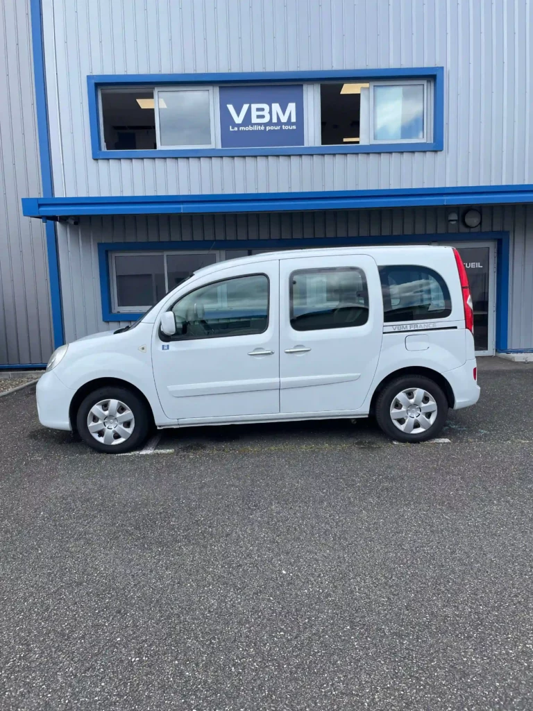 VBM : RENAULT Kangoo TPMR 3 + 1 blanc 2011 Pepite côté gauche