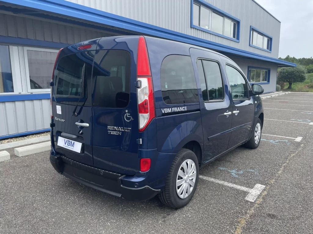 VBM : RENAULT Kangoo TPMR 4+1 30ème Anniversaire arrière droit