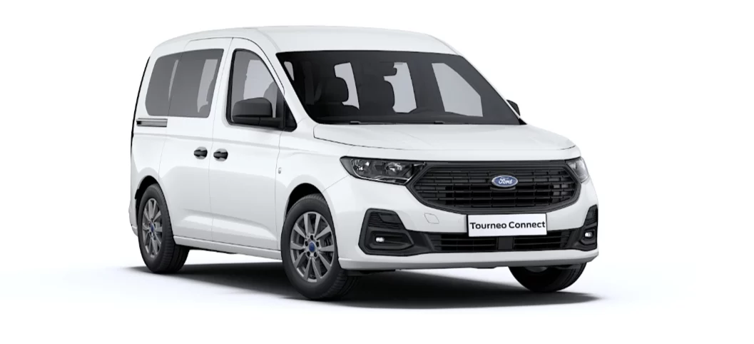 FORD Tourneo Connect TPMR blanc finition Trend vue avant doit