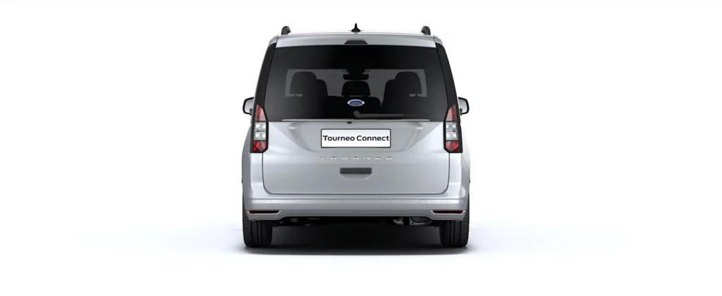 VBM : FORD Tourneo Connect TPMR gris argent finition Titanium vue arrière