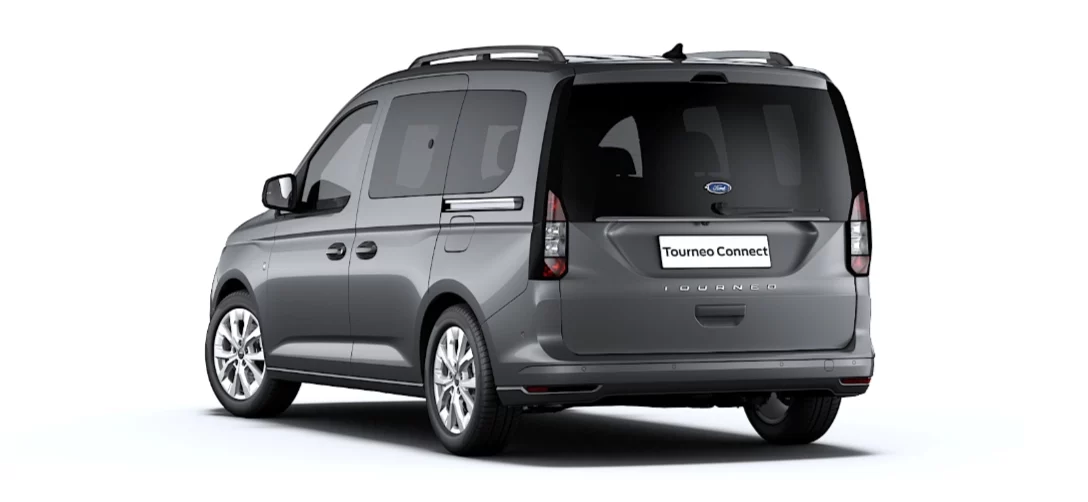 FORD Tourneo Connect TPMR gris graphite finition Titanium vue arrière gauche