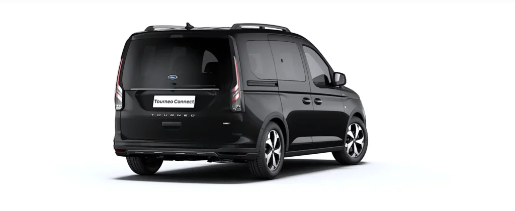 VBM : FORD Tourneo Connect TPMR noir intense finition Active vue arrière droit