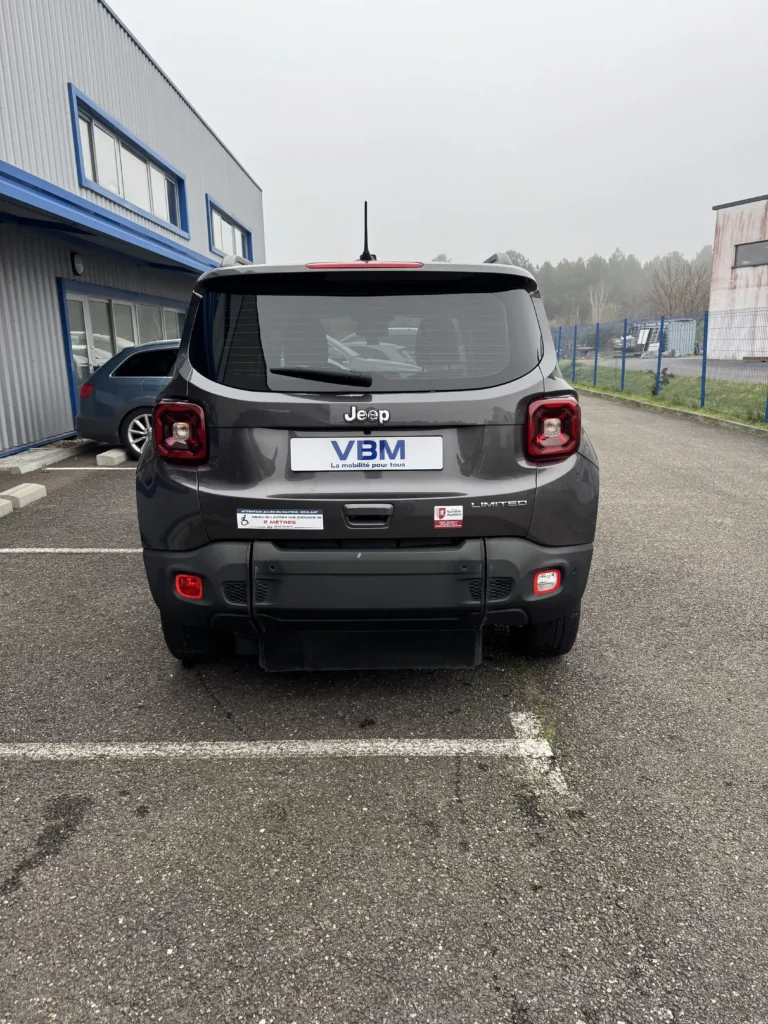 VBM : JEEP Renegade DRIVE FRONT Gris antracite arrière