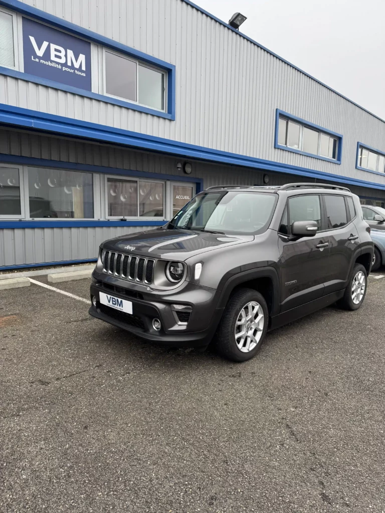 VBM : JEEP Renegade DRIVE FRONT Gris antracite avant gauche