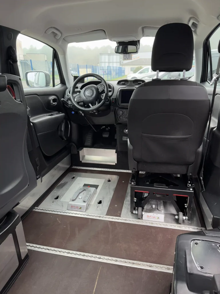 VBM : JEEP Renegade DRIVE FRONT Gris antracite configuration conduite en fauteuil