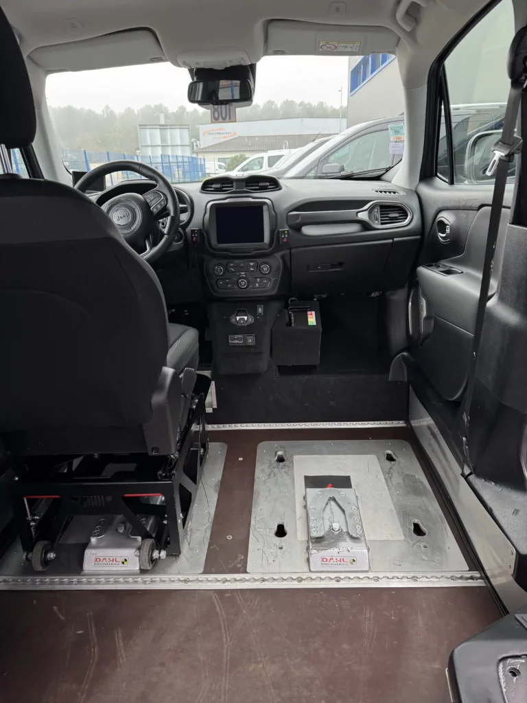 VBM : JEEP Renegade DRIVE FRONT Gris antracite configuration transparent avant vue de prêt