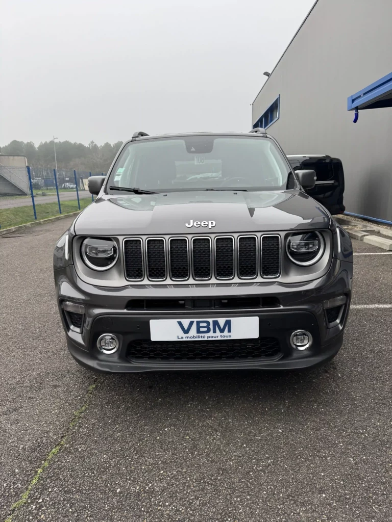 VBM : JEEP Renegade DRIVE FRONT Gris antracite face avant